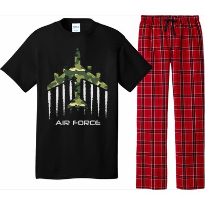 Air force Military pilot Fighter jet Camouflage American Pj Pajama Set