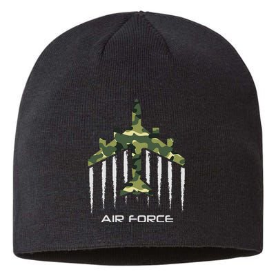 Air force Military pilot Fighter jet Camouflage American Pj Sustainable Beanie