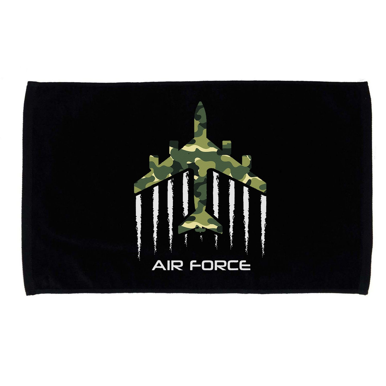 Air force Military pilot Fighter jet Camouflage American Pj Microfiber Hand Towel