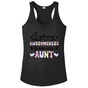 Awesoess From My Aunt From Aunt To Niece Gift Ladies PosiCharge Competitor Racerback Tank