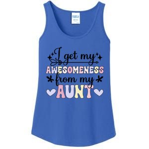 Awesoess From My Aunt From Aunt To Niece Gift Ladies Essential Tank