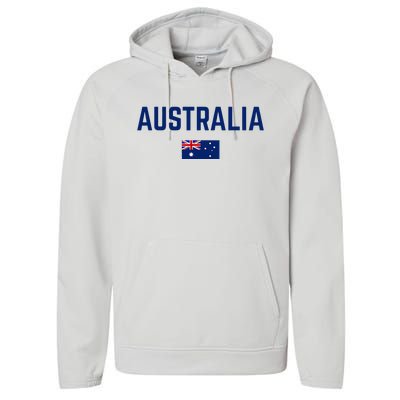 AUSTRALIA Flag Men Women Kids AUSTRALIA Performance Fleece Hoodie