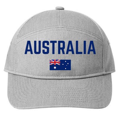 AUSTRALIA Flag Men Women Kids AUSTRALIA 7-Panel Snapback Hat