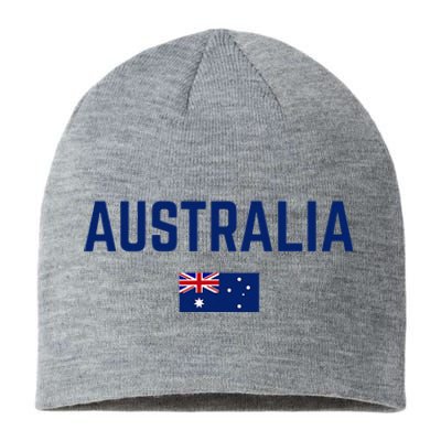 AUSTRALIA Flag Men Women Kids AUSTRALIA Sustainable Beanie