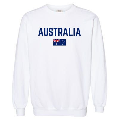 AUSTRALIA Flag Men Women Kids AUSTRALIA Garment-Dyed Sweatshirt