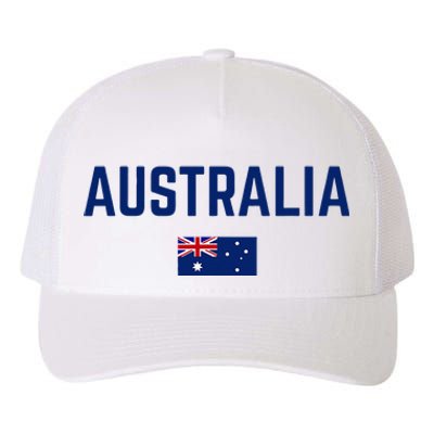 AUSTRALIA Flag Men Women Kids AUSTRALIA Yupoong Adult 5-Panel Trucker Hat