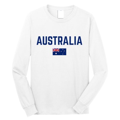 AUSTRALIA Flag Men Women Kids AUSTRALIA Long Sleeve Shirt