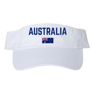 AUSTRALIA Flag Men Women Kids AUSTRALIA Valucap Bio-Washed Visor