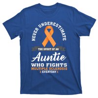 Auntie Fights Multiple Sclerosis Ms Warrior Cool Gift T-Shirt