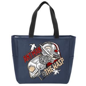 Ant Funny Man And Wasp Quantumaniaa Ant Funny Superhero Zip Tote Bag