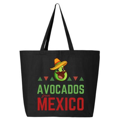 Avocados From Mexico Mexican Day Flag Avocado Costume 25L Jumbo Tote