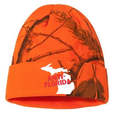 Antiflorida Funny Michigan Political Quote Democratic Gift Kati Licensed 12" Camo Beanie