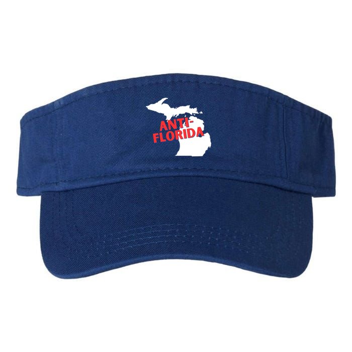 Antiflorida Funny Michigan Political Quote Democratic Gift Valucap Bio-Washed Visor