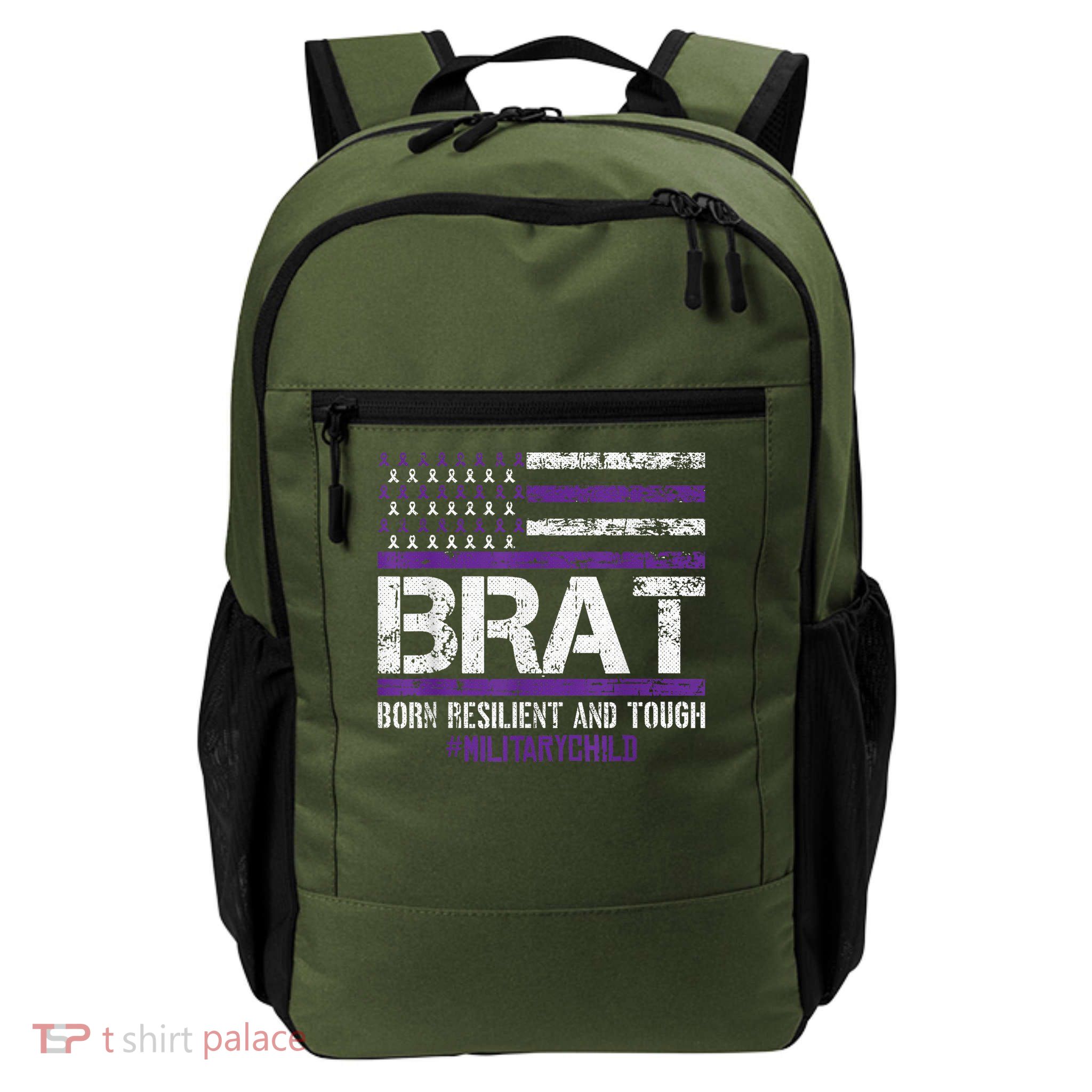 American Flag Month Of The Military Child Army Soldier Daily Commute Backpack