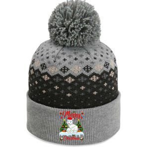 Arctic Fox Merry Christmas Tree Lighting Arctic Fox Xmas The Baniff Cuffed Pom Beanie