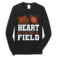 American Football Mom  American Football Lover Long Sleeve Shirt