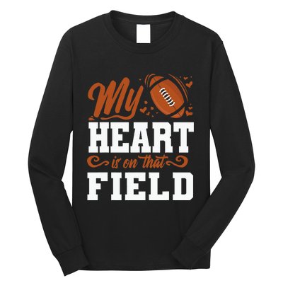 American Football Mom  American Football Lover Long Sleeve Shirt