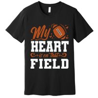 American Football Mom  American Football Lover Premium T-Shirt