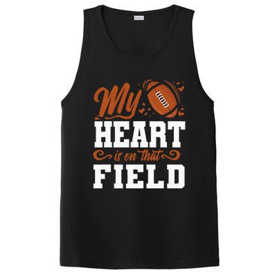 American Football Mom  American Football Lover PosiCharge Competitor Tank