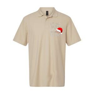 A Few More Glasses Of Wine & ILl See Santa Funny Christmas Softstyle Adult Sport Polo