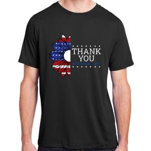 American Flag Memorial Day Memorial Day Design Adult ChromaSoft Performance T-Shirt