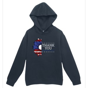 American Flag Memorial Day Memorial Day Design Urban Pullover Hoodie