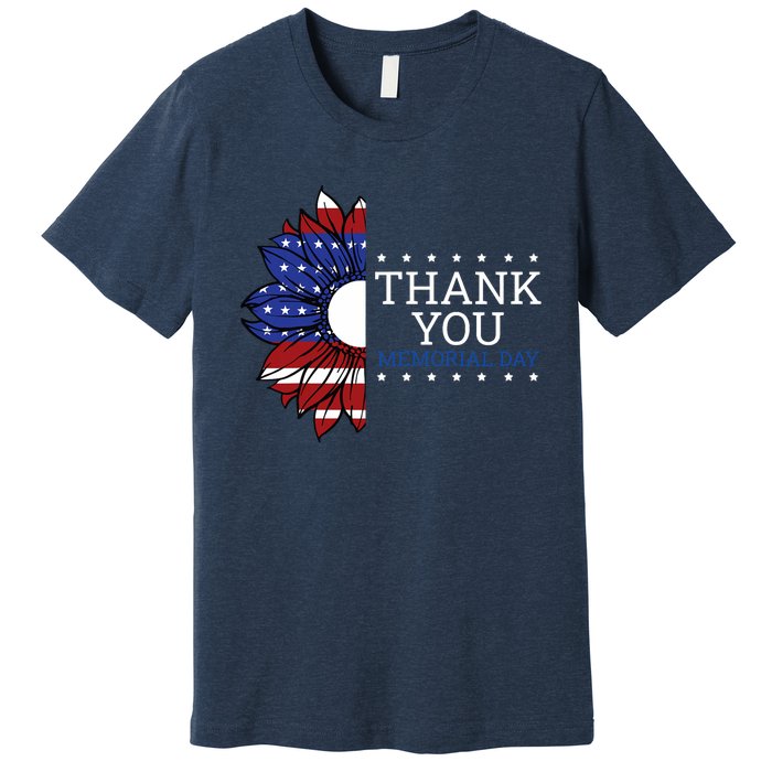 American Flag Memorial Day Memorial Day Design Premium T-Shirt