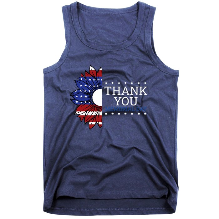 American Flag Memorial Day Memorial Day Design Tank Top