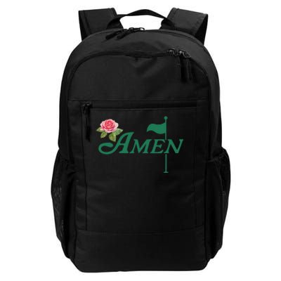 Amen Floral Master Golfer Golf Lover Golf Flower Appare Daily Commute Backpack