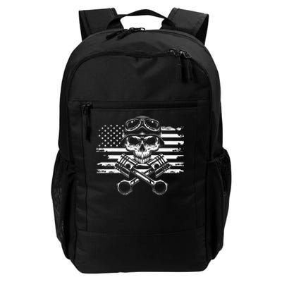 American Flag Motorcycle Apparel Motorcycle Daily Commute Backpack