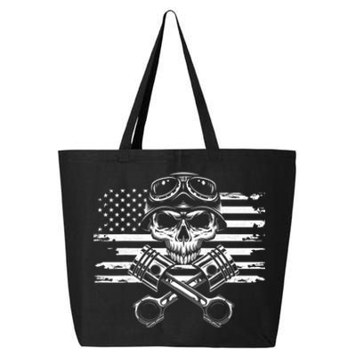 American Flag Motorcycle Apparel Motorcycle 25L Jumbo Tote