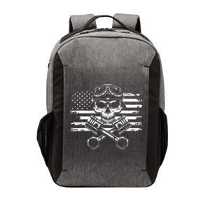 American Flag Motorcycle Apparel Motorcycle Vector Backpack