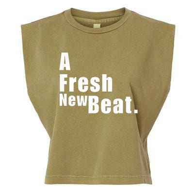 A Fresh New Beat. Garment-Dyed Women's Muscle Tee