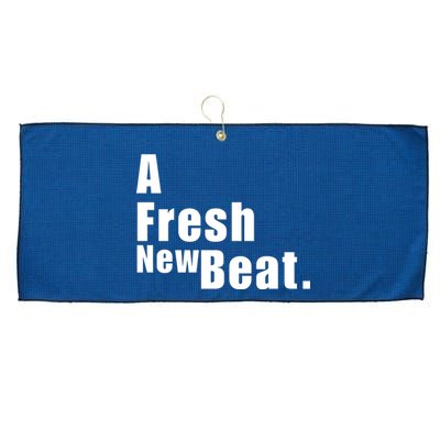 A Fresh New Beat. Large Microfiber Waffle Golf Towel