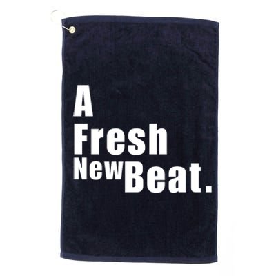 A Fresh New Beat. Platinum Collection Golf Towel