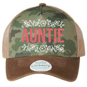 Aunties Funny Niece Aunt Graphic Gift Legacy Tie Dye Trucker Hat