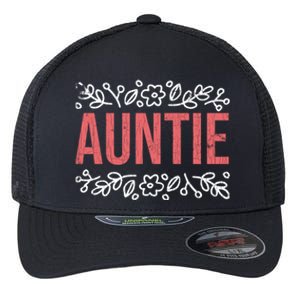 Aunties Funny Niece Aunt Graphic Gift Flexfit Unipanel Trucker Cap