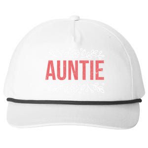 Aunties Funny Niece Aunt Graphic Gift Snapback Five-Panel Rope Hat