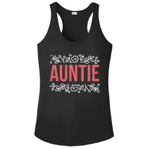 Aunties Funny Niece Aunt Graphic Gift Ladies PosiCharge Competitor Racerback Tank