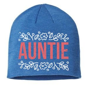 Aunties Funny Niece Aunt Graphic Gift Sustainable Beanie