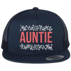 Aunties Funny Niece Aunt Graphic Gift Flat Bill Trucker Hat