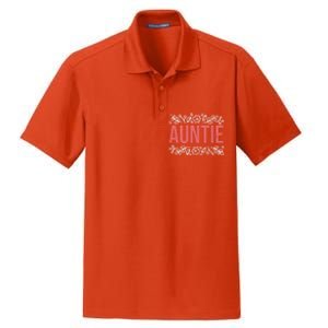 Aunties Funny Niece Aunt Graphic Cute Gift Dry Zone Grid Polo