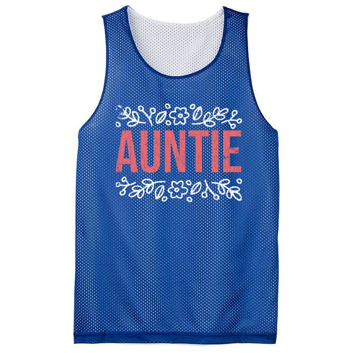 Aunties Funny Niece Aunt Graphic Cute Gift Mesh Reversible Basketball Jersey Tank