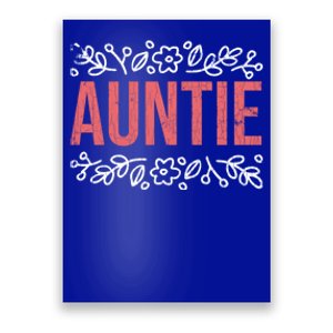 Aunties Funny Niece Aunt Graphic Cute Gift Poster