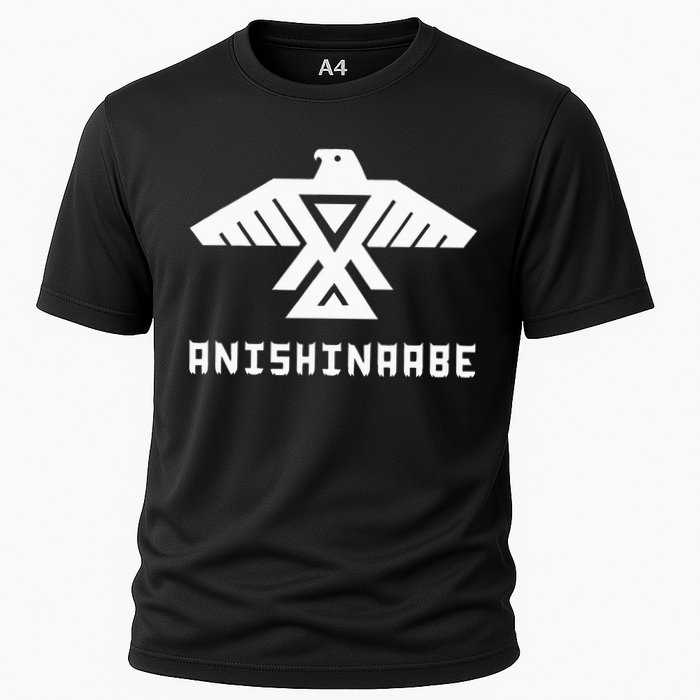 Anishinaabe First Nations Thunderbird Ojibwe Indigenous Cooling Performance Crew T-Shirt