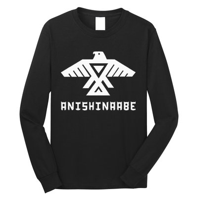 Anishinaabe First Nations Thunderbird Ojibwe Indigenous Long Sleeve Shirt