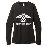 Anishinaabe First Nations Thunderbird Ojibwe Indigenous Womens CVC Long Sleeve Shirt