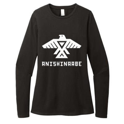 Anishinaabe First Nations Thunderbird Ojibwe Indigenous Womens CVC Long Sleeve Shirt