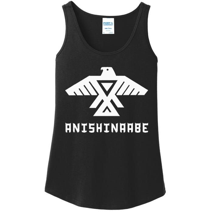 Anishinaabe First Nations Thunderbird Ojibwe Indigenous Ladies Essential Tank