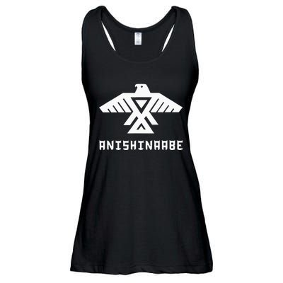 Anishinaabe First Nations Thunderbird Ojibwe Indigenous Ladies Essential Flowy Tank